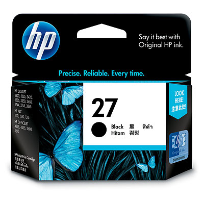 Mực in HP 27 Black Inkjet Print Cartridge (C8727A)